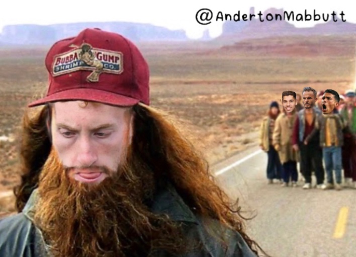 AndertonMabbutt's tweet photo. Dejan Kulusevski has covered more ground than anyone else in the Premier League this season, so I made this tribute...
Run, Deki, run!
Featuring @Madders10 @pedroporro @Danavosh @Coytey @milesy29 @benhainess @SpursOfficial and the long-distance runner himself.
#GingerBeardMan https://t.co/f91EqSWPBY