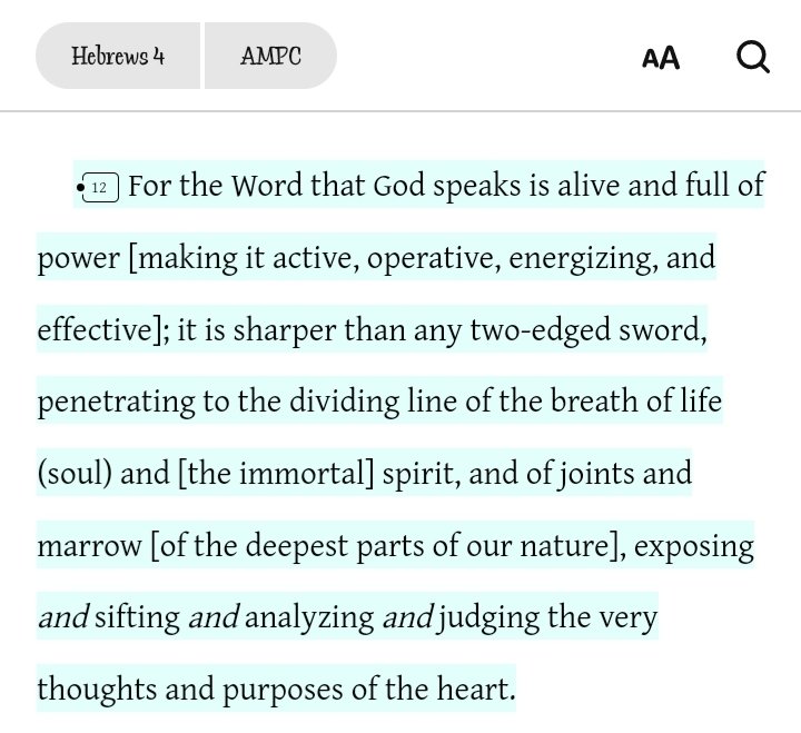 angiethige's tweet photo. There is POWER in the Word!! https://t.co/LL7wJYflXx