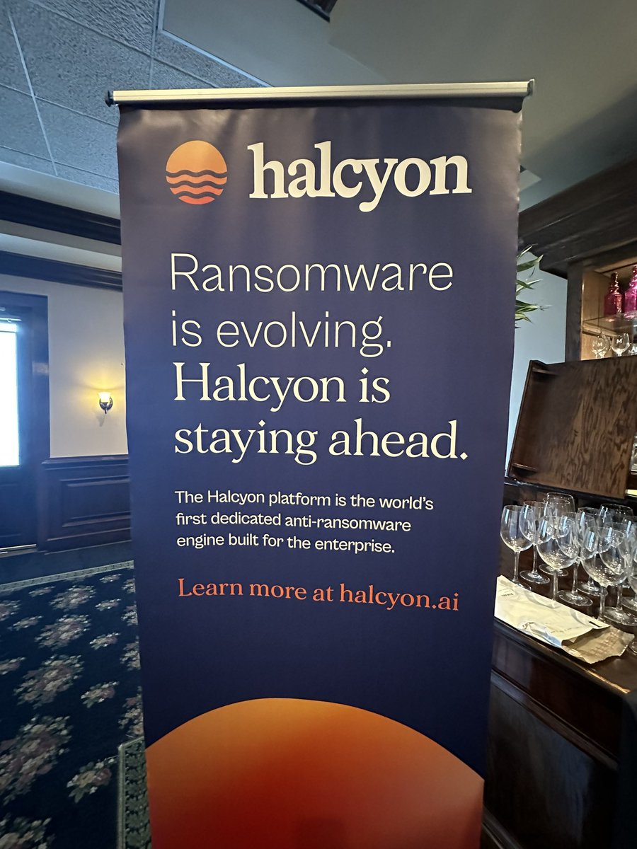 SouthTexasISSA's tweet photo. Thank you to Halcyon for sponsoring the September South Texas ISSA meeting https://t.co/QIL9NaXYmD