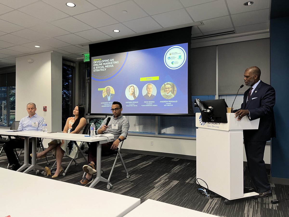 RealProjectives's tweet photo. We proudly sponsored to the Howard County Small Business Summit earlier this month. Read more about this informative session on our blog!

https://t.co/EWpnE387gB https://t.co/60PBCFsr2v