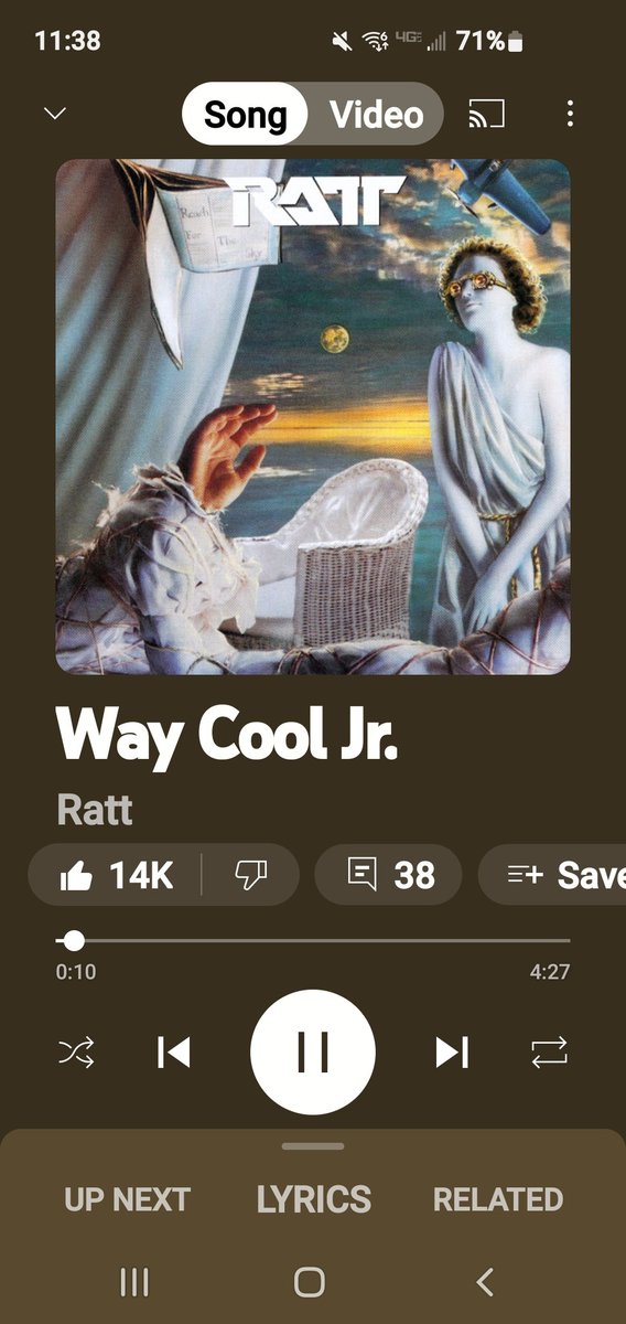 LayneeRN17's tweet photo. 🎸 ✌🏼
'She said,
"So good lookin',
that's a fact~
Steel guitars run across his back"
The girls all know he's Way Cool Jr.' 🤩
@theRATTpack
#WayCoolJr
🎶💜
https://t.co/rSwo6izsox https://t.co/j3Qu0a95yQ