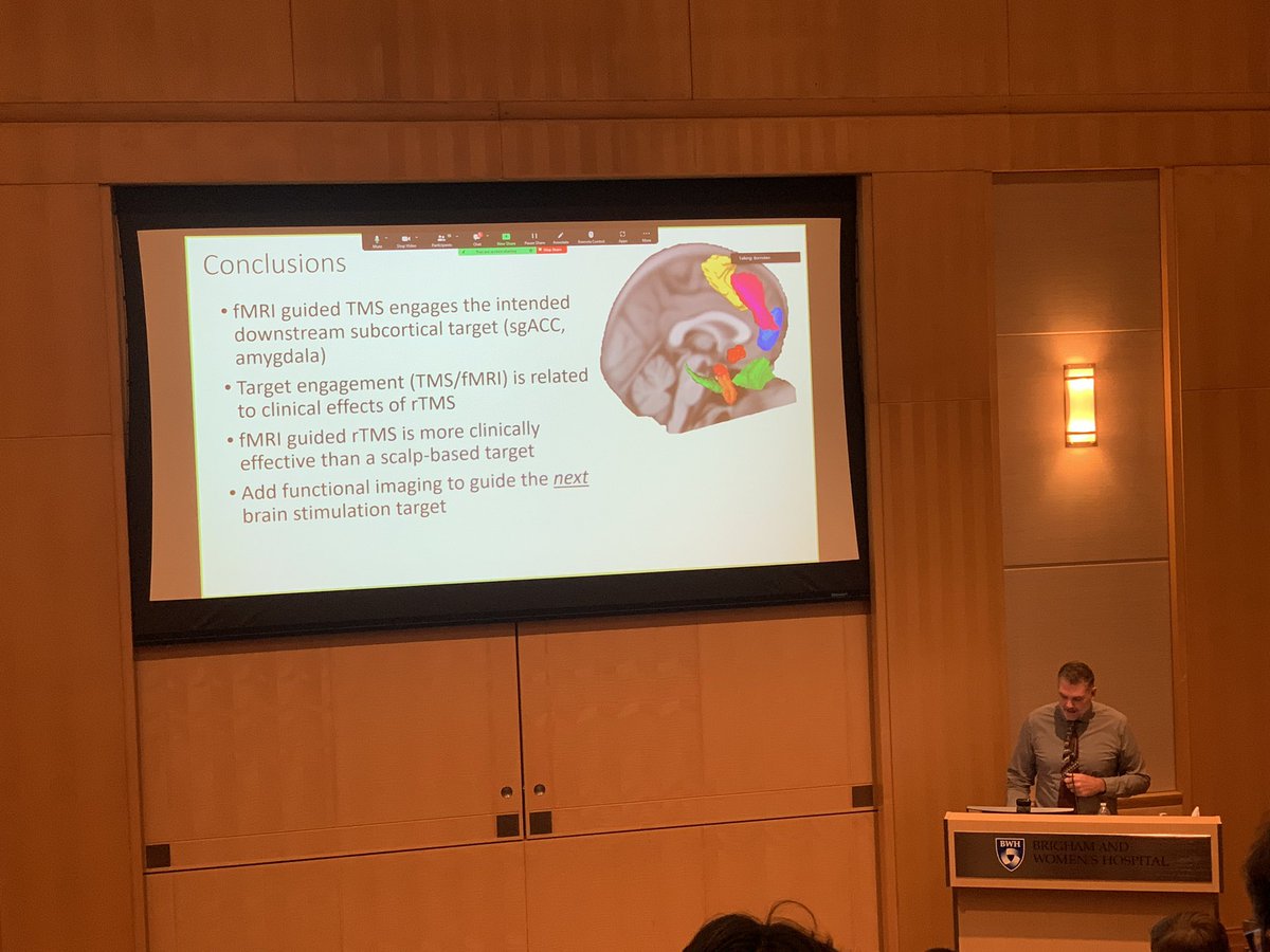 indrit_begue's tweet photo. @DesmondOathes crushing it at the #BraSSS meeting in Boston arguing for fMRI guided TMS https://t.co/lAhNDmSdJt