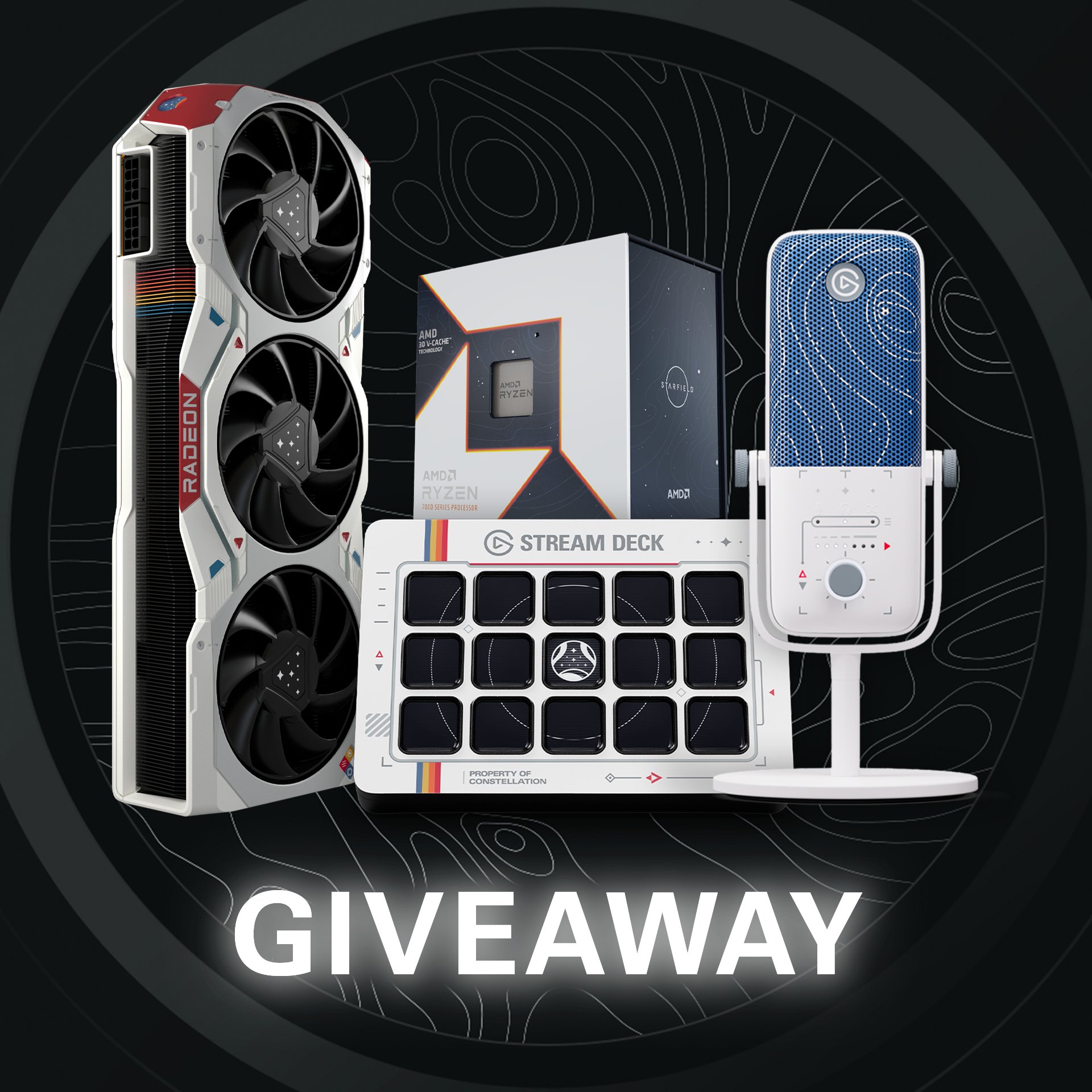 AMD Ryzen, Radeon, StarField Giveaway