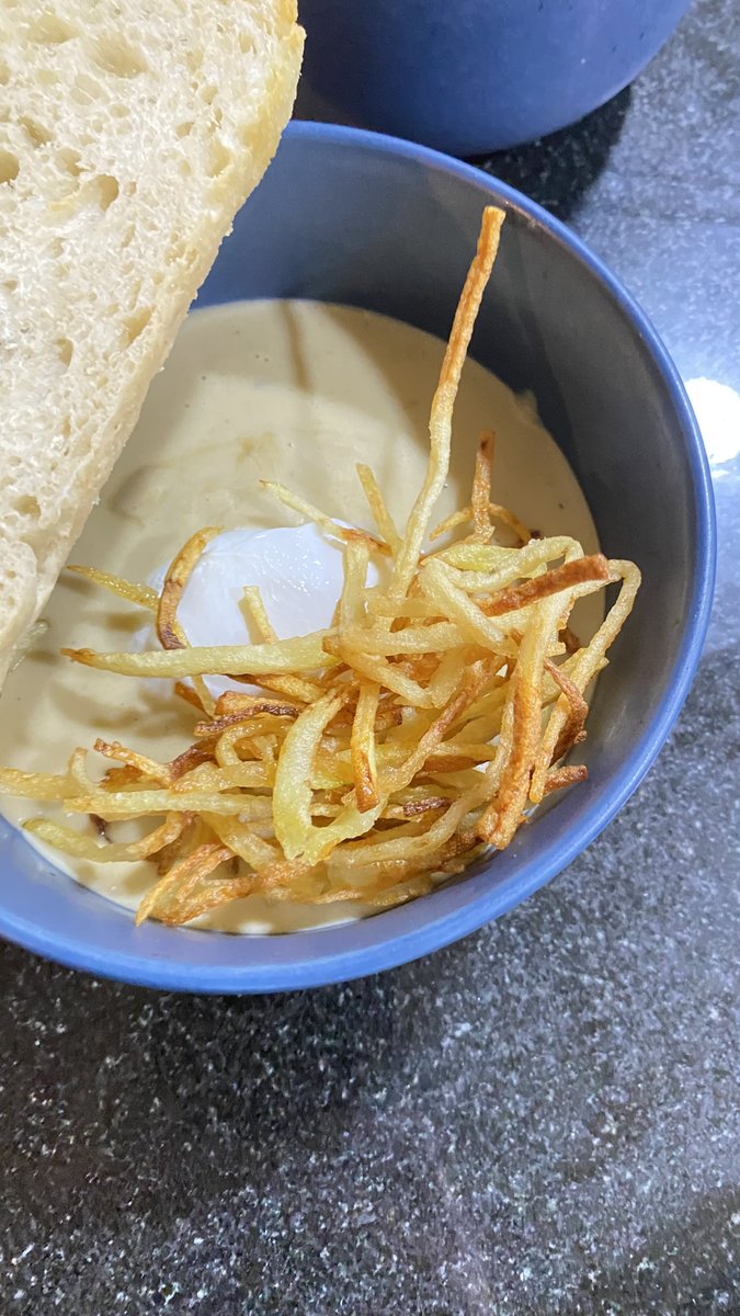 Crema de berenjenas quemadas para este día frío en el sur de Chile !