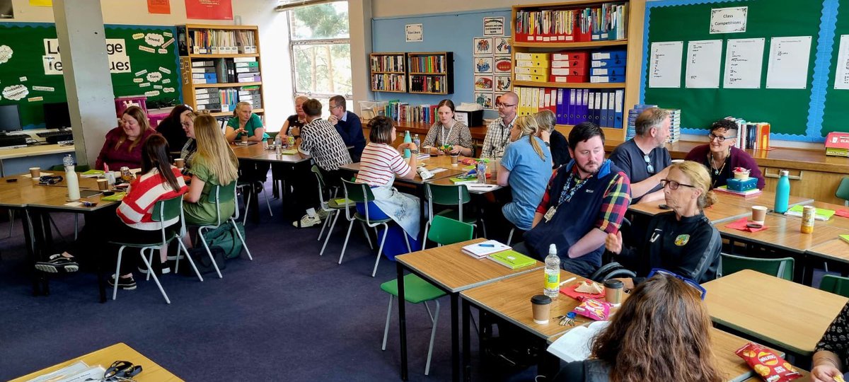 Sarah Haddow (@mrshaddowdundee) on Twitter photo 25 staff spent up their lunchtime taking part in our first βLearning Lunchβ of the year.
Positive, productive discussion around our focus of the term: Presenting Content- Element 5 of Power Up Your Pedagogy. Thanks to everyone who came along <a href="/Craigie_High/">Craigie High School</a>
<a href="/Bruce_NextLevel/">5βοΈ Schools</a> 25 staff spent up their lunchtime taking part in our first βLearning Lunchβ of the year.
Positive, productive discussion around our focus of the term: Presenting Content- Element 5 of Power Up Your Pedagogy. Thanks to everyone who came along <a href="/Craigie_High/">Craigie High School</a>
<a href="/Bruce_NextLevel/">5βοΈ Schools</a>