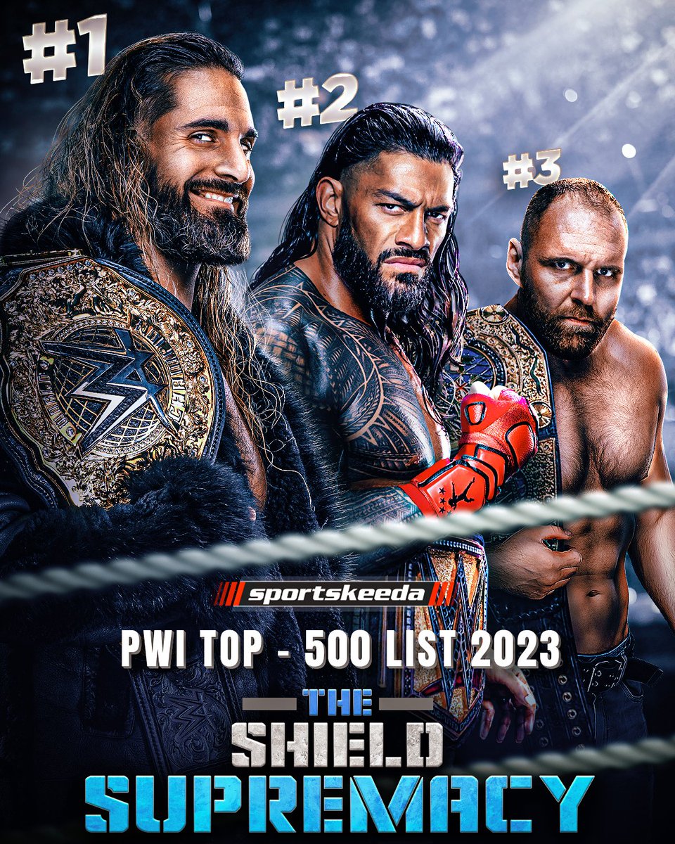 The hounds of justice rule pro-wrestling!

#PWI500 #WWE #AEW #Shield #SethRollins #RomanReigns #JonMoxley <a href="/OfficialPWI/">PWI (Pro Wrestling Illustrated)</a>