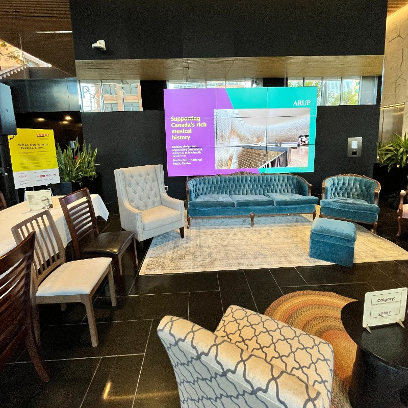 cityofcalgary's tweet image. There are so many events and activations to check out at #LobbyFest! 

Be part of the conversation and explore the future of Calgary’s downtown. 

For a full list of activations and events visit lobbyfest.com

#ExploreDowntownYYC