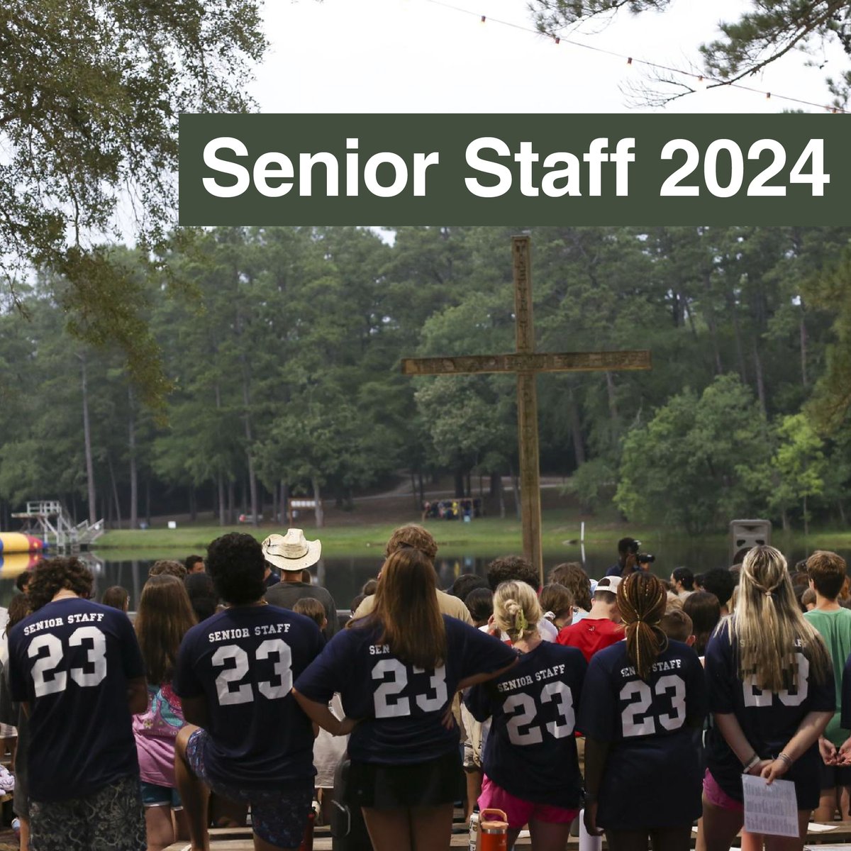 3... 2... 1... Go! Applications for Senior Staff 2024 are now open. Serving on Senior Staff is a once-in-a-lifetime opportunity you do not want to miss! Go to campallen.org/campstaff to apply!