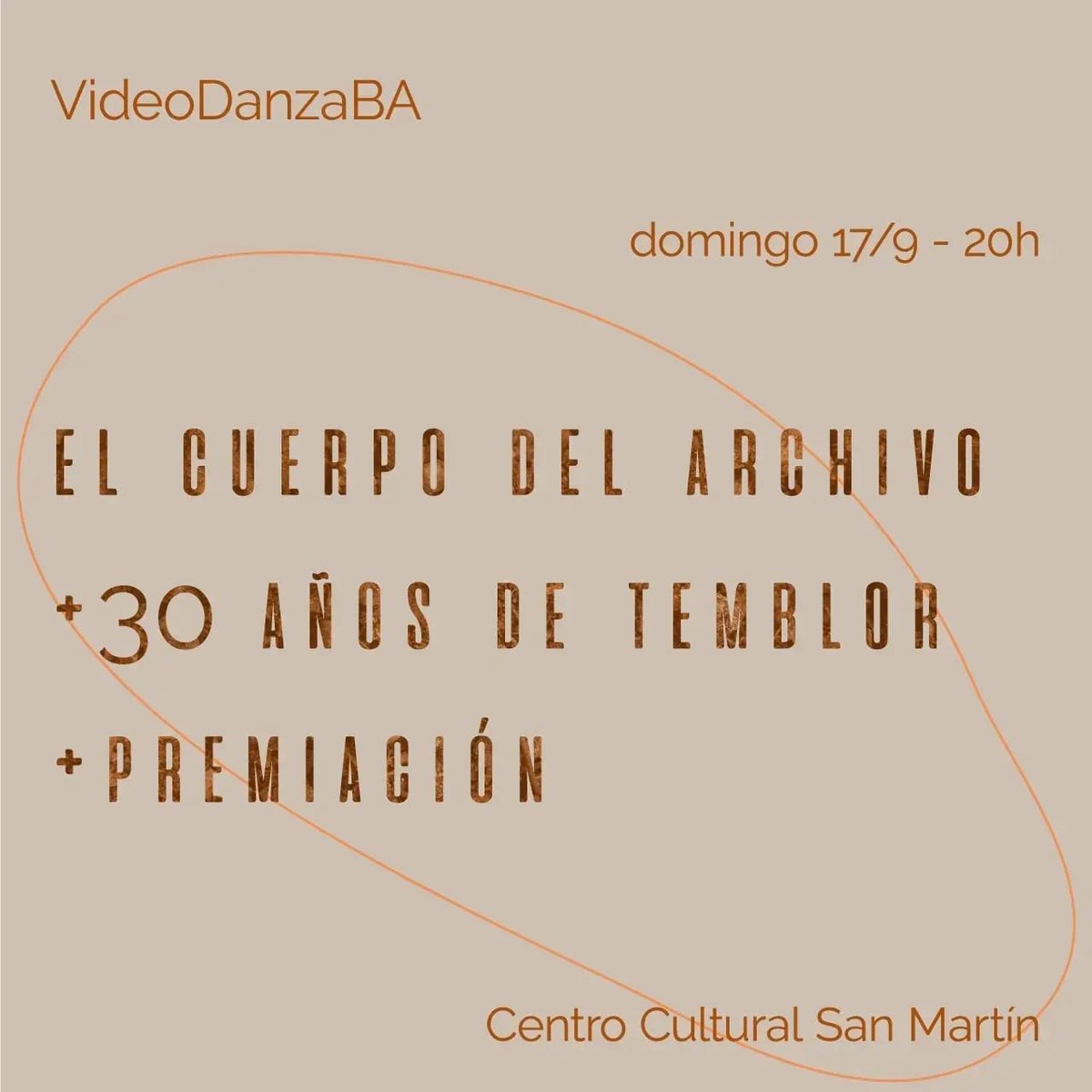 FestVDBA's tweet image. El cuerpo del archivo + 30 años de Temblor 💜🥳 Les invitamos a una actividad muy especial el DOMINGO 17/09 a las 20h en @elculturalsm en la cual presentaremos el acervo del festival VideoDanzaBA que se encuentra en custodia y digitalización en @arcavideoargentino 🫶