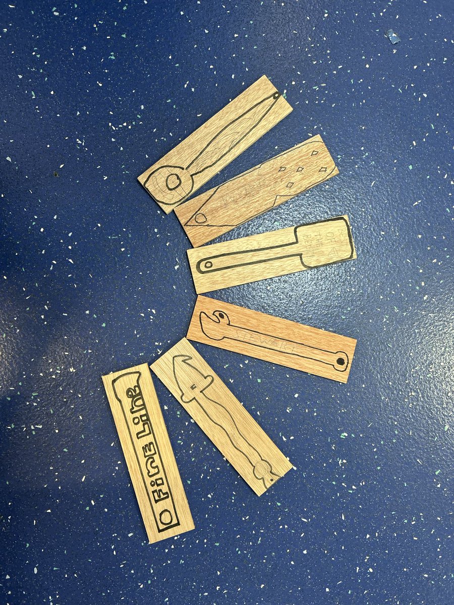 Some creative S1 Spatula Designs ready for manufacture. Can’t wait to watch the class develop their workshop skills next week 👏🏼