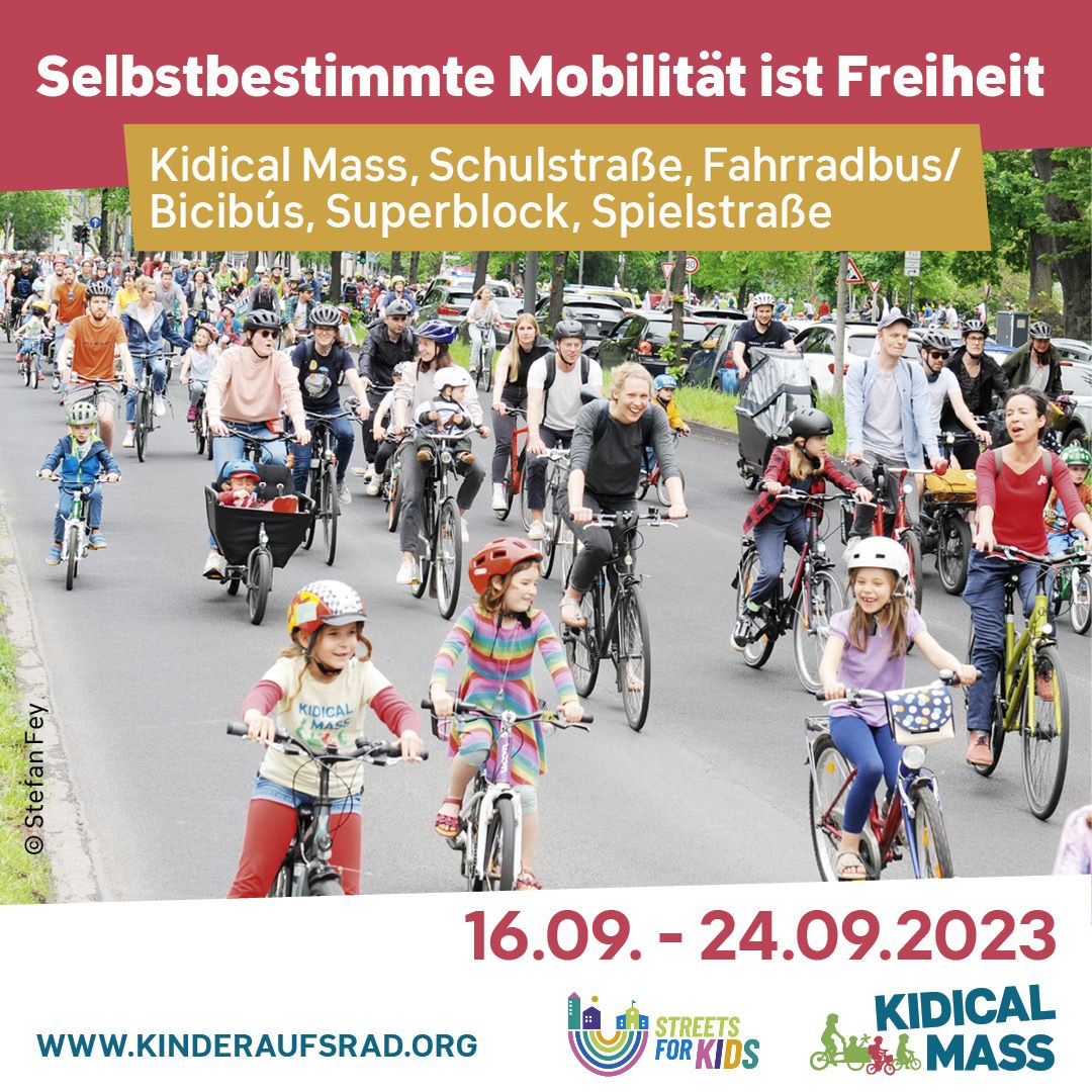 Kidical Mass - Kinder aufs Rad tweet media