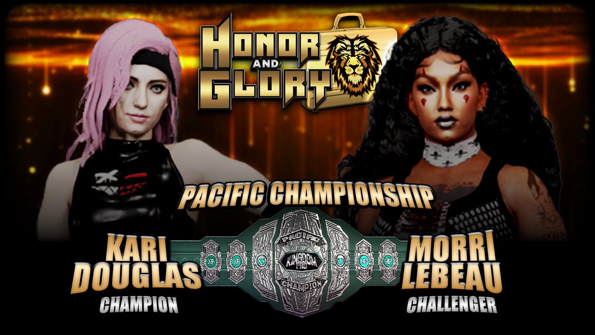 Morri looks to continue her path to redemption as her victory in the number 1 contendership leads her to this opportunity tonight!
Will she be able to best Kari, or will Kari keep a hold of the Pacific title going forward?