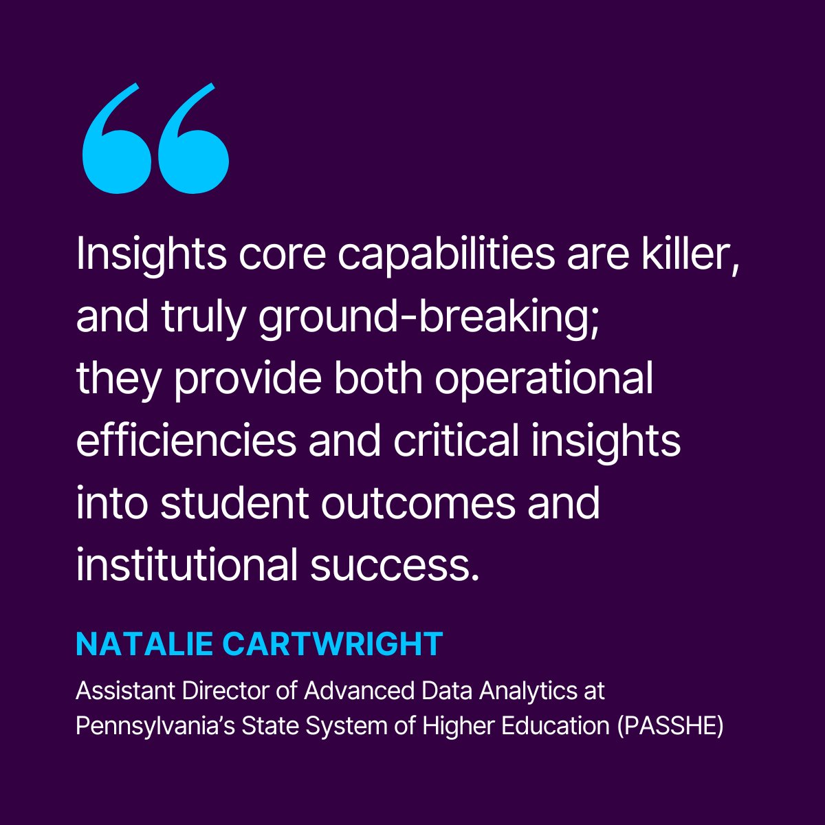 brianjgeraghty's tweet photo. Drive institutional success with @EllucianInc Insights reporting &amp; analytics! Discover how this solution democratizes data, enabling institutions to make informed decisions: https://t.co/u9nYmJO1NH https://t.co/eXhGvi9Y1y