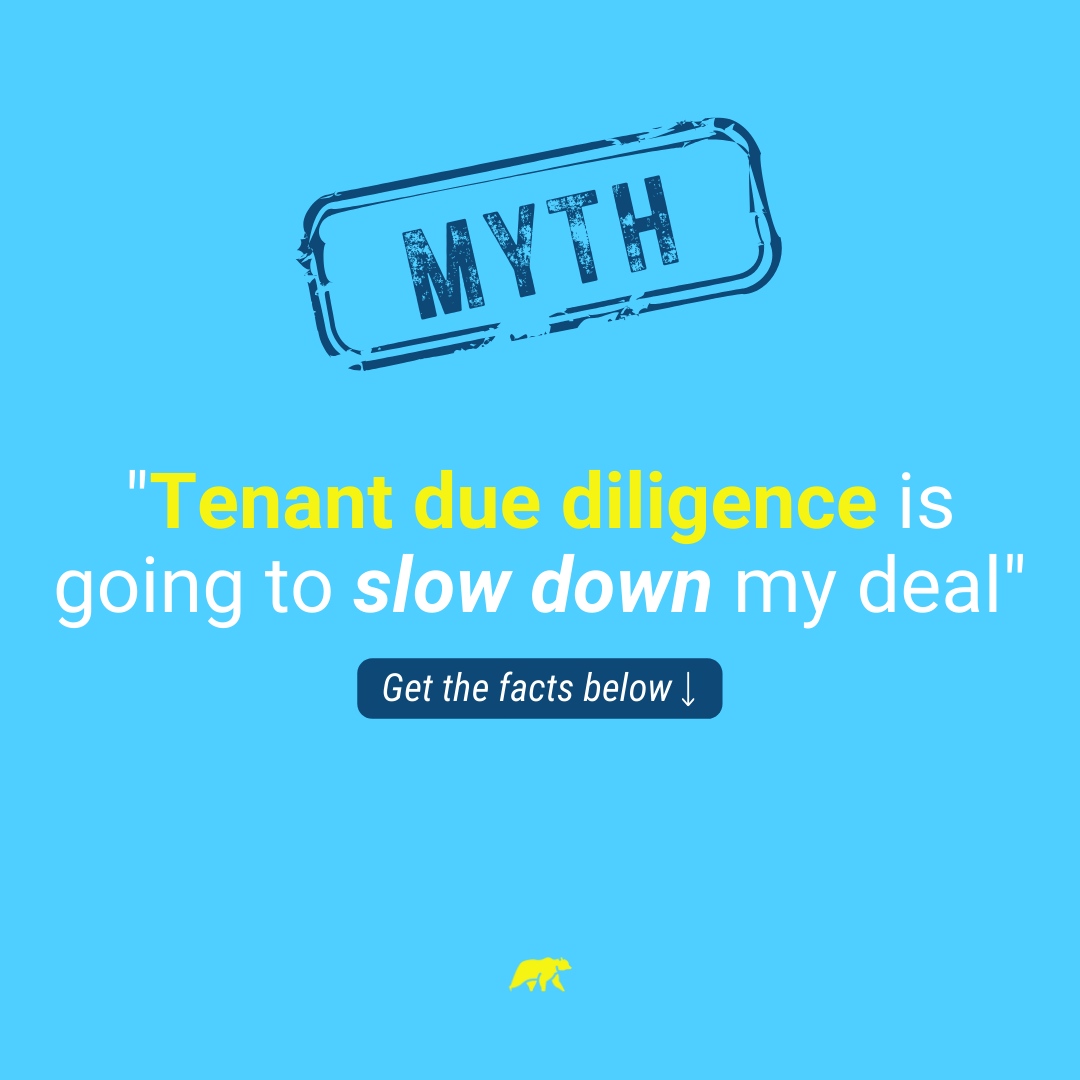 Time to debunk myths! 

Today: Tenant due diligence doesn't stall deals. Otso's service accelerates negotiations and filters out unfit tenants. 

Incorporating diligence boosts confidence and efficiency. Test Otso’s platform via our site's demo.