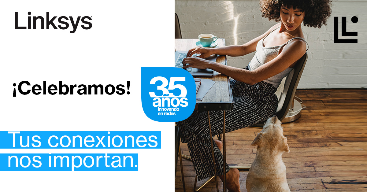 InfochannelMX's tweet image. #NegociosTI | ¡Celebra 35 años con la mejor conexión wifi de Linksys!📶

#LevelUpToLinksys #ForEveryConnection

👉configurador.ecoweb.com.mx