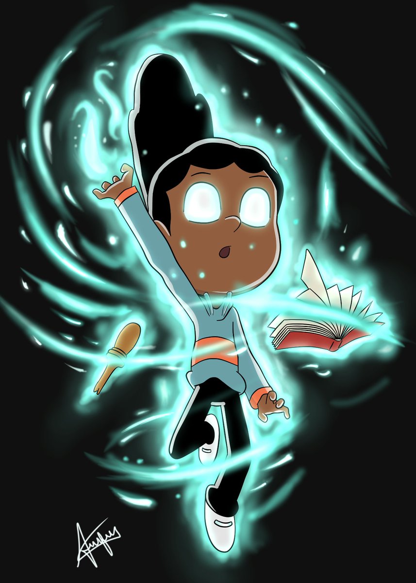 DrawingGerard's tweet photo. Frida witch drawing! 
#Hilda #HildaNetflix #HildaTheSerie #HildaFanart #Frida #digitalartwork https://t.co/NlPLqz6nZZ