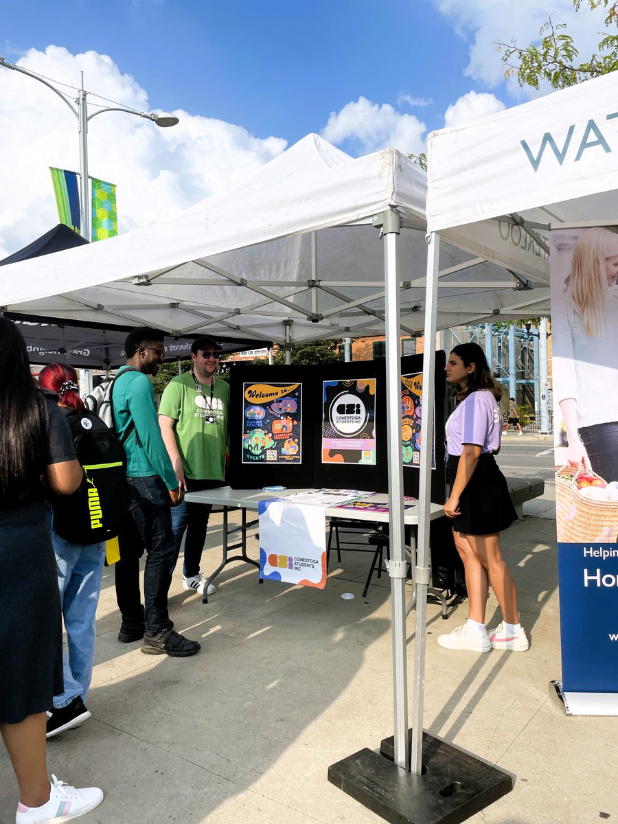 Conestoga_Inter's tweet photo. Hi International Students! I recently went to Waterloofest, and one of the booth exhibitors is our very own Conestoga College, which provides information to all the students. Did you go to the Waterloofest? Share your experience! #Waterloofest #ConestogaInternational #Conestoga https://t.co/y8qJIZ6UI8