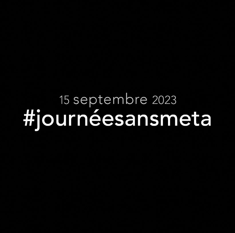 À l’occasion de la Journée internationale de la démocratie du 15 septembre, protestons contre le blocage des nouvelles sur Facebook et Instagram en joignant le mouvement #JournéeSansMeta. Éteignons Facebook et Instagram demain.