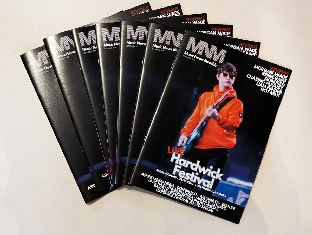 After a few 'hiccups' along the way it's finally here. Our e-magazine is now a magazine with our first printed edition available right now on our website. 

With reviews of music from <a href="/Skindredmusic/">Skindred</a> <a href="/reneerapp/">RMJ</a> Morgan Wade <a href="/chasingaugust/">Chasing August</a> and <a href="/hotmilkhotmilk/">HOT MILK</a> <a href="/LiamFender/">Liam Fender</a> as well as