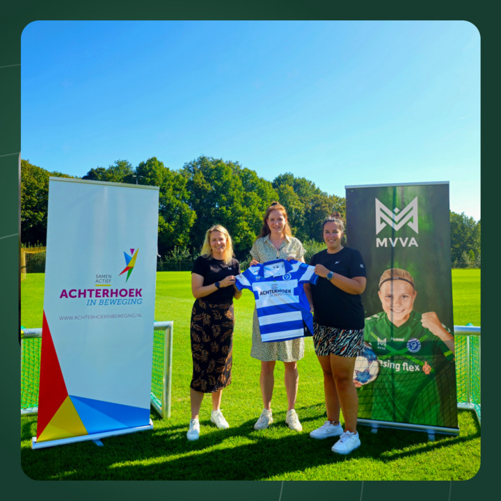 Meiden en Vrouwen Voetbal Achterhoek 🤝 Achterhoek in Beweging

We gaan samen scoren door een mooie samenwerking met goede voorzetten in het uitdragen van de maatschappelijke waarde van talentontwikkeling & topsport. ⚽

#AchterhoekinBeweging #MVVA #samenactief