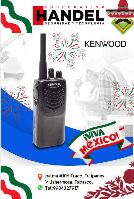 HandelCorporati's tweet photo. 36-174 MHz, Práctico y Ligero, MIL-STD-810, 16 Canales, DTMF, IP54, VOX, Scan, Incluye antena, batería, cargador y clip  

Modelo: TK-2000-KV2 
Marca: KENWOOD  

3 años de garantía en el radio.
 
☎️ Oficina: 993 432 7917 

  #Seguridad #Garantia https://t.co/AWXZqVsOKb