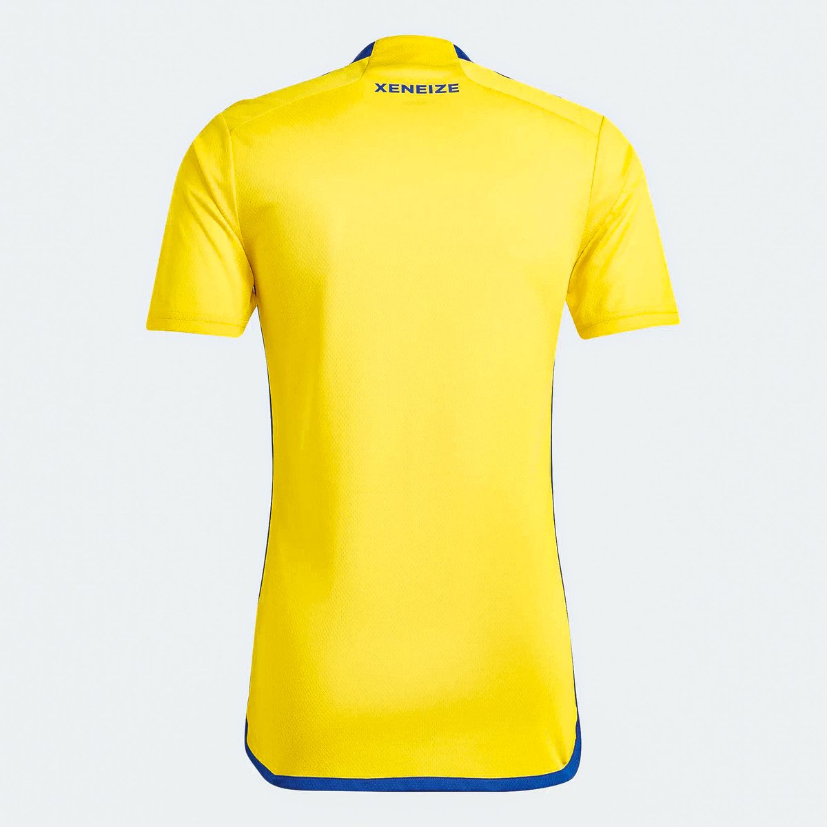 Nueva camiseta alternativa Boca 2023-2024 de espalda.