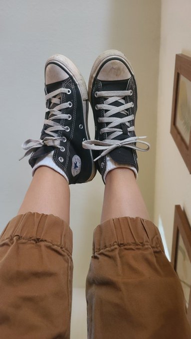 Size 5, my everyday shoes. Bidding starts at $400 https://t.co/EmwfUh91KT