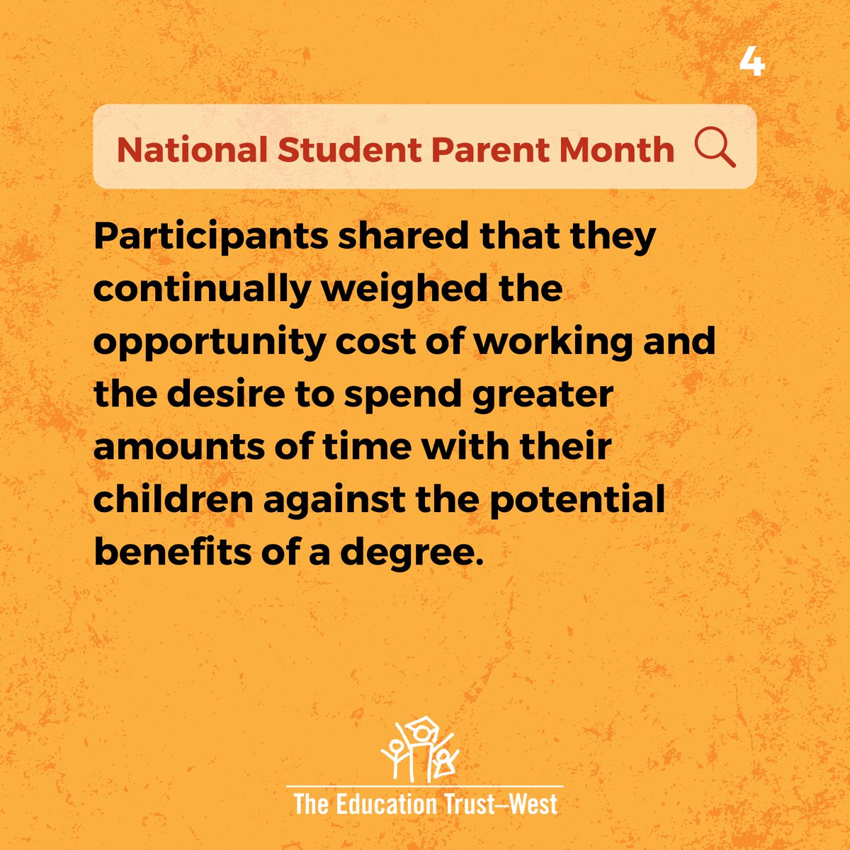 #NationalStudentParentMonth

📢Read our full report, Hear My Voice II: Supporting Success for Parenting and Unhoused Women of Color, here: edtrustwest.info/myvoice2