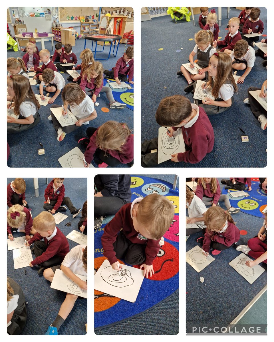 Pen/dough discos getting us prepared for writing! #pre #writing #patterns #finemotor #checktheconcentration 👀🕺🎵 <a href="/DrakiesPS/">Drakies Primary</a>