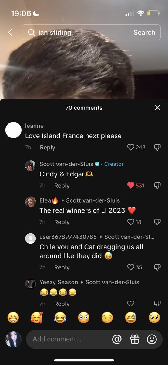 Scott is a Cindy and Edgar fan iktr 💯 #loveisland #LoveIslandFr