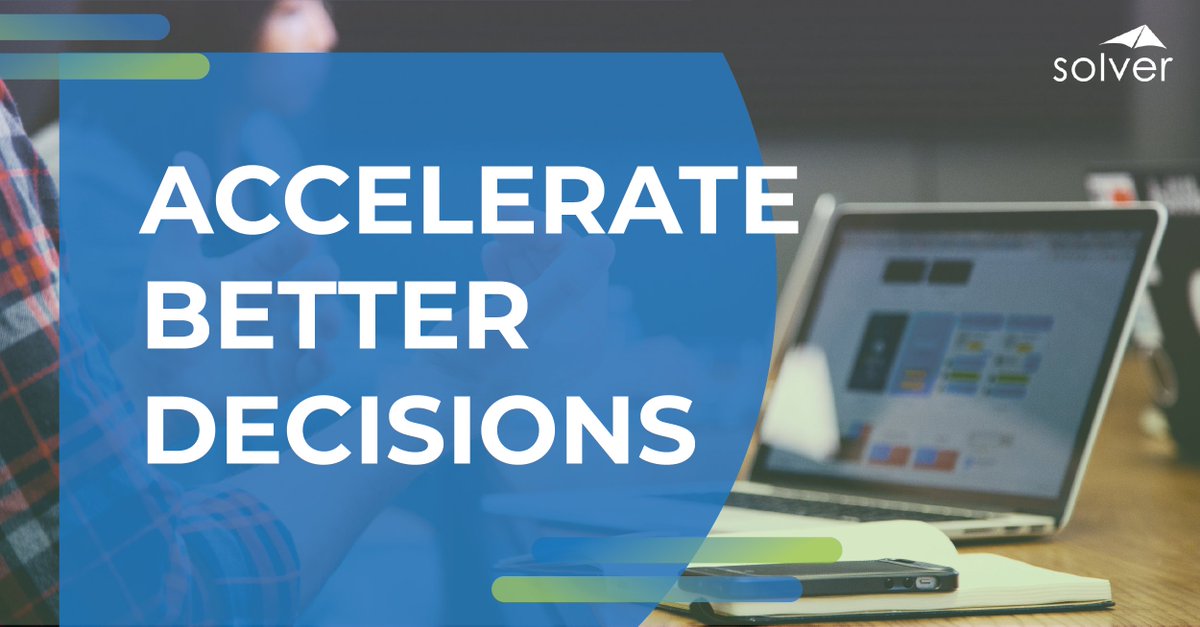 Faster, better decisions drive faster, better #business performance. See how the Solver Suite is designed to help your business Accelerate Better Decisions through advanced budgeting, #forecasting, reporting, and dashboards. hubs.li/Q021F8ZX0
