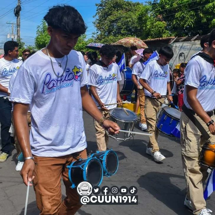 Participación en Desfile Patrio 2023, en celebración de los 202 años de la Independencia de Centroamérica y 167 años de la Batalla de San Jacinto.

#AMORANICARAGUA
#CUUN1914