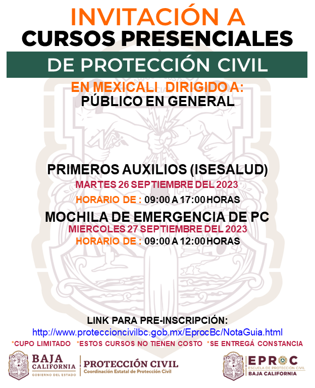 Protección Civil BC tweet media