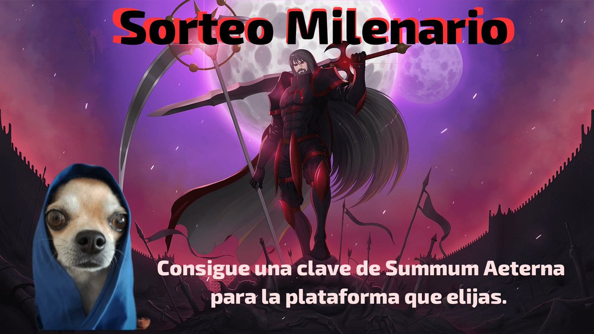 🎮CONCURSO MILENARIO😈

¿Te parece fácil salir del parking del IKEA?¿Guardas una Quechua solo? 

Este es tu concurso. Participa y consigue una clave de Summum Aeterna para la plataforma que elijas. 

👉Like + RT
👉Seguir a @aeternathegame 
👉 Cita a dos amigos con #SummumAeterna