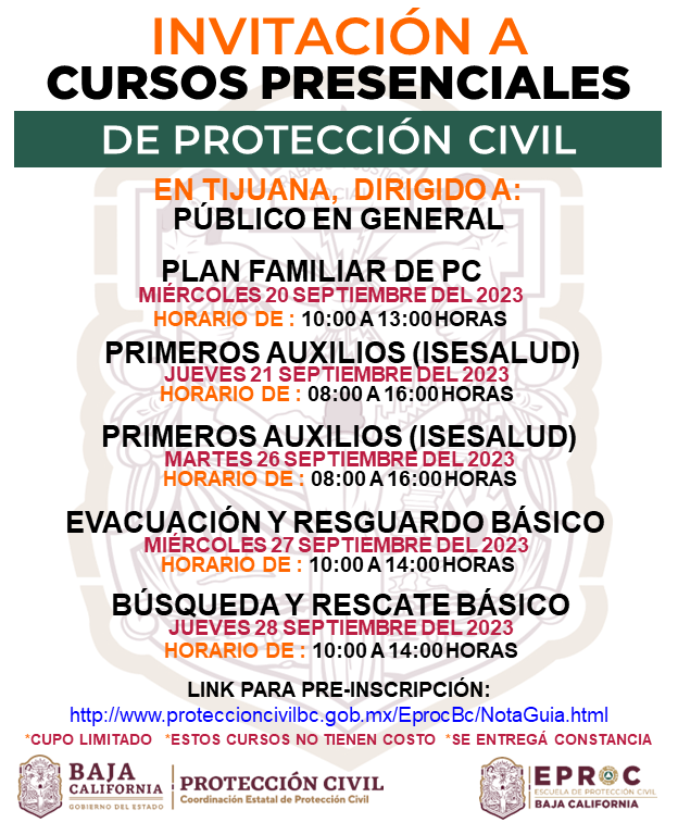 Protección Civil BC tweet media