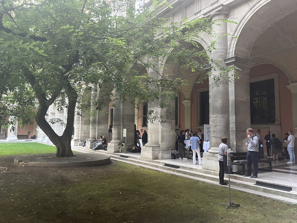 merpeltje's tweet image. Best place for a poster session! #ldk2023