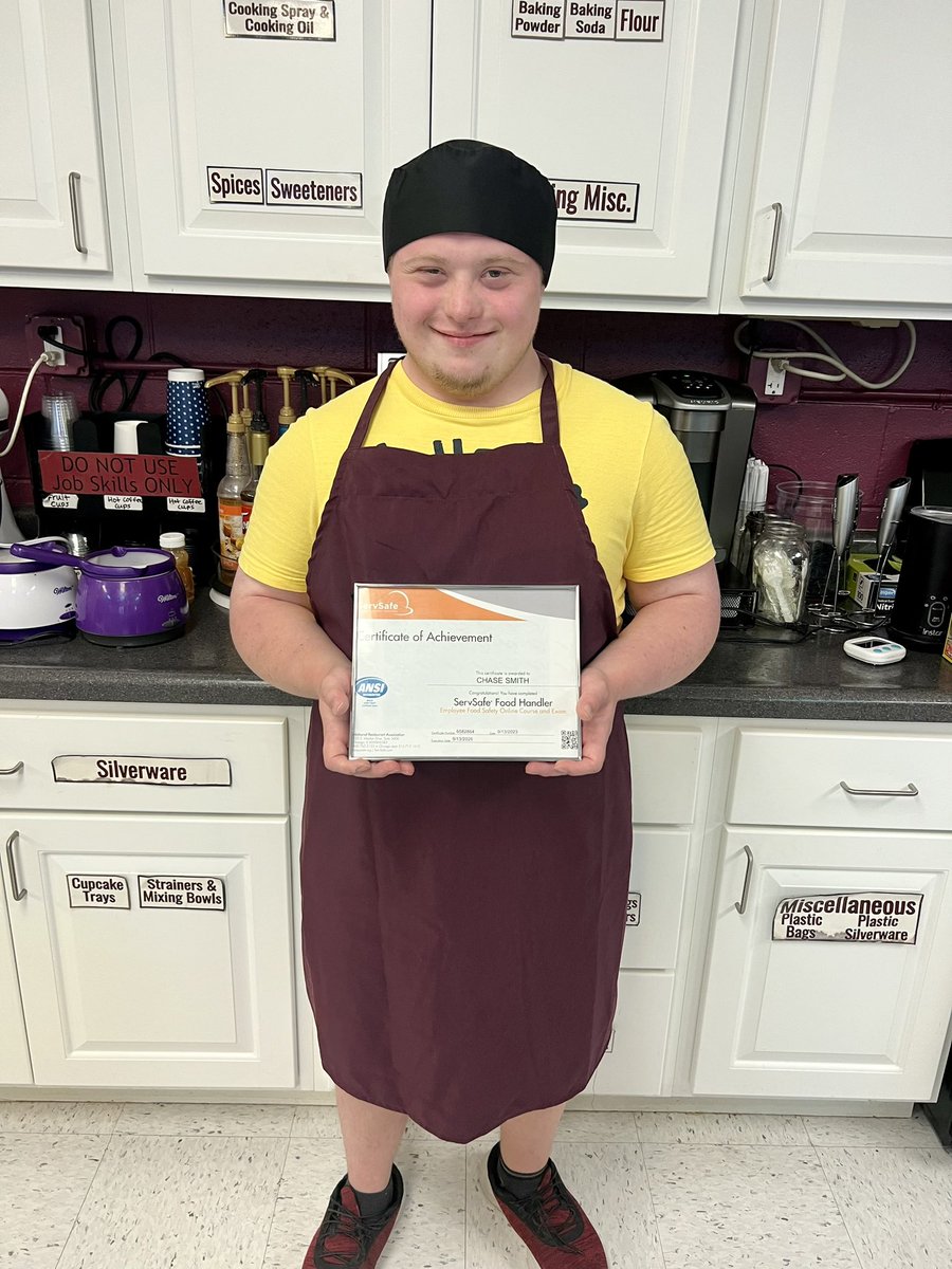 Our third food handler! Get ready for the first day of fall next week, these guys will have something special available for you! #redbud132