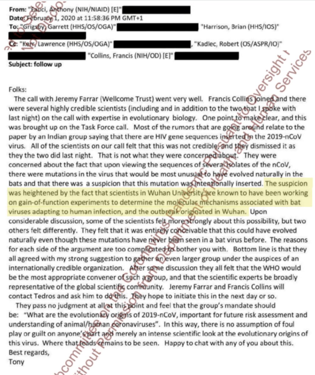 mercola's tweet photo. Previously redacted document shows lab engineering knowledge of SARS-Cov2 https://t.co/lFKOKMUXJd