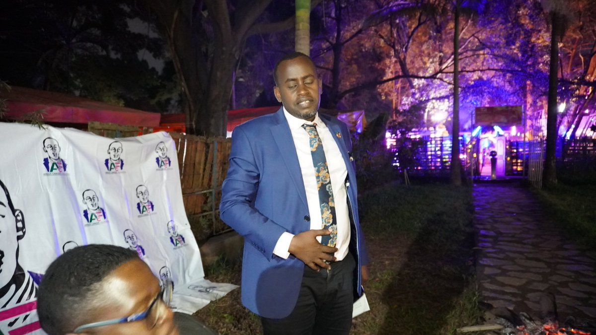 angus_found's tweet photo. The key note speaker @EdwinMuhumuzaB who is the team leader @youthgogreen says that there is need to create workable alternatives to combat climate change effects https://t.co/3w0LxT5aWn