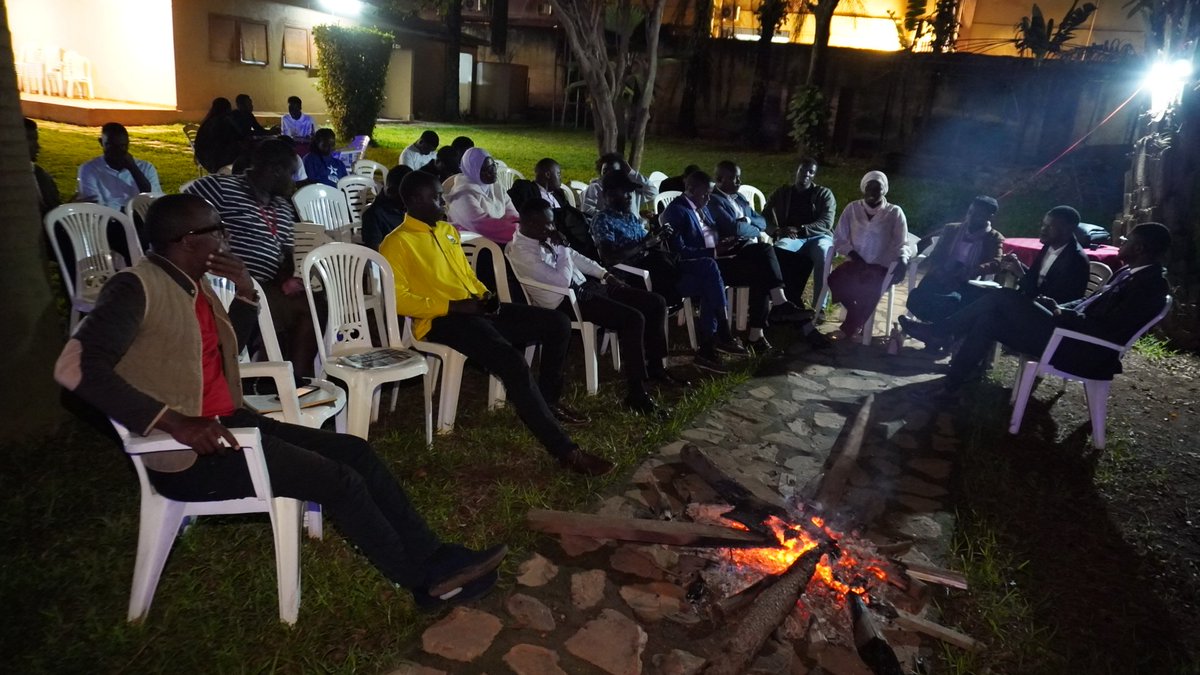 angus_found's tweet photo. The key note speaker @EdwinMuhumuzaB who is the team leader @youthgogreen says that there is need to create workable alternatives to combat climate change effects https://t.co/3w0LxT5aWn