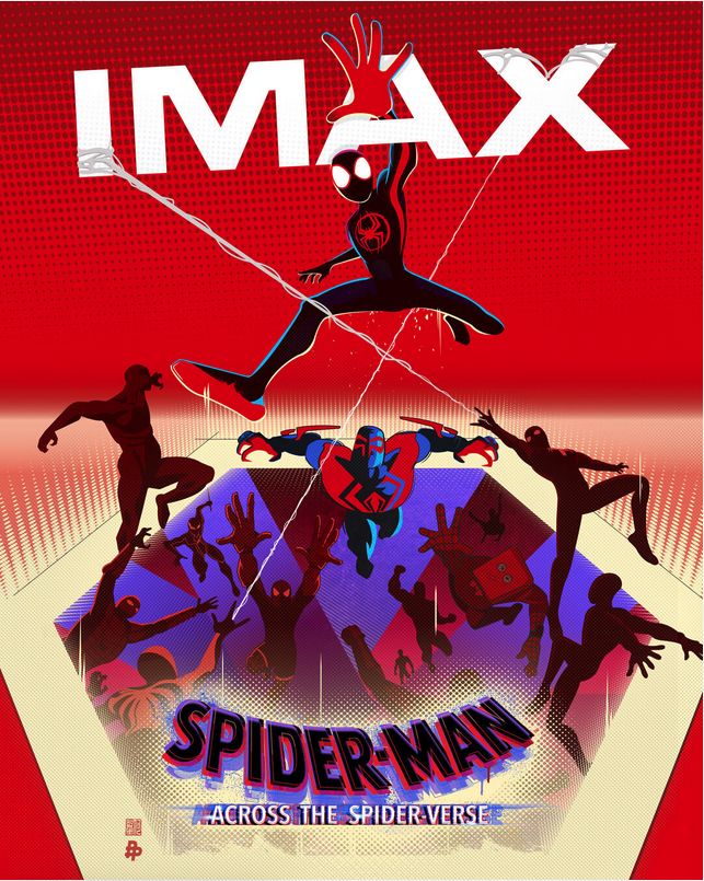 PosterPosse's tweet photo. Here's a #ThrowbackThursday showing some official art we created for @SonyPictures "Spide-Man Across The Spider-Verse." Art by @AdStothard @ashrafomar__  @samuelho  #alternativemovieposters #posterposse #SpiderMan https://t.co/lsAMCwCMTQ