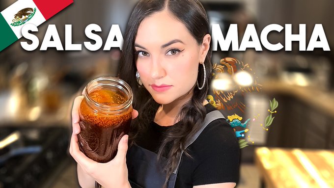I've got a new delicious Secret Sauce video: Salsa Macha. Just in time to spice up your Mexican Independence<a href="/tag/vivamexico"class="tags"><span>#vivamexico</span></a>