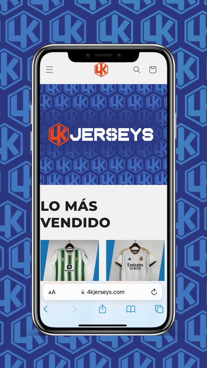4kJerseys's tweet photo. 🚨👀Estamos de oferta esta semana

10% de descuento en tu compra final usando el código de descuento “4kweb”
👇🏼👇🏼
https://t.co/0ezAoWXuTm

#futbol #camisetasfutbol #football #RMC #Barça #Alonso #F1 #SingapurGP https://t.co/xewwHrKlRH