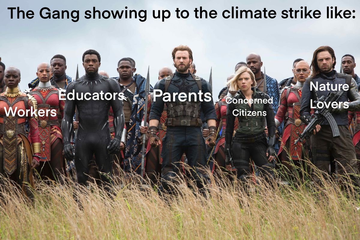 davidrbrake's tweet photo. You don't have to be a young person (or even a parent or nature lover) to want NL to take the #climateemergency seriously. Come be an ally to the 🌎 13:00 tomorrow at the MUN clocktower in YYT! @fffstjohns #ClimateStrikeNL #nlpoli https://t.co/34l32hxWXO