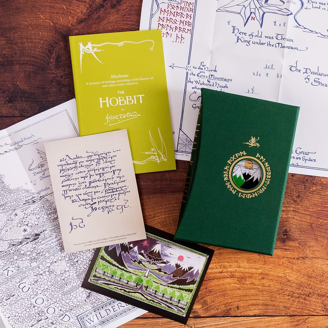 OUT NOW: The Hobbit: Illustrated by the Author

J.R.R. #Tolkien's The Hobbit is out in new hardback and deluxe editions, featuring the full panoply of his art reproduced for the first time, presenting more than 50 illustrations to accompany Bilbo Baggins on his adventure.