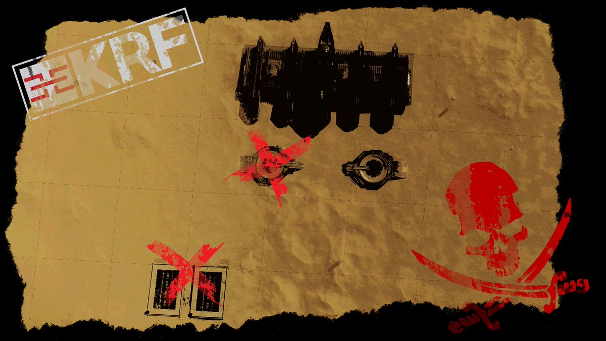 RobertsSpaceInd's tweet photo. Fill a tankard with your favorite grog and follow the map below! Send a screenshot with a drink in your hand from where X marks the spot for a chance to win the following with Meridian Paint.

🥇 Eclipse
🥈 Mercury Star Runner
🥉 Ares Inferno

Details: https://t.co/ttzN2QisRc https://t.co/pt222mFOC3