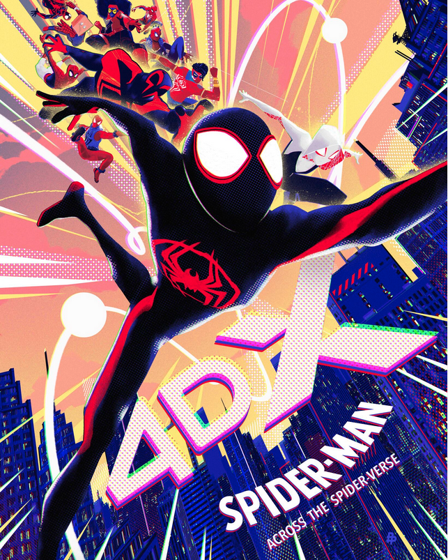 PosterPosse's tweet photo. Here's a #ThrowbackThursday showing some official art we created for @SonyPictures "Spide-Man Across The Spider-Verse." Art by @AdStothard @ashrafomar__  @samuelho  #alternativemovieposters #posterposse #SpiderMan https://t.co/lsAMCwCMTQ