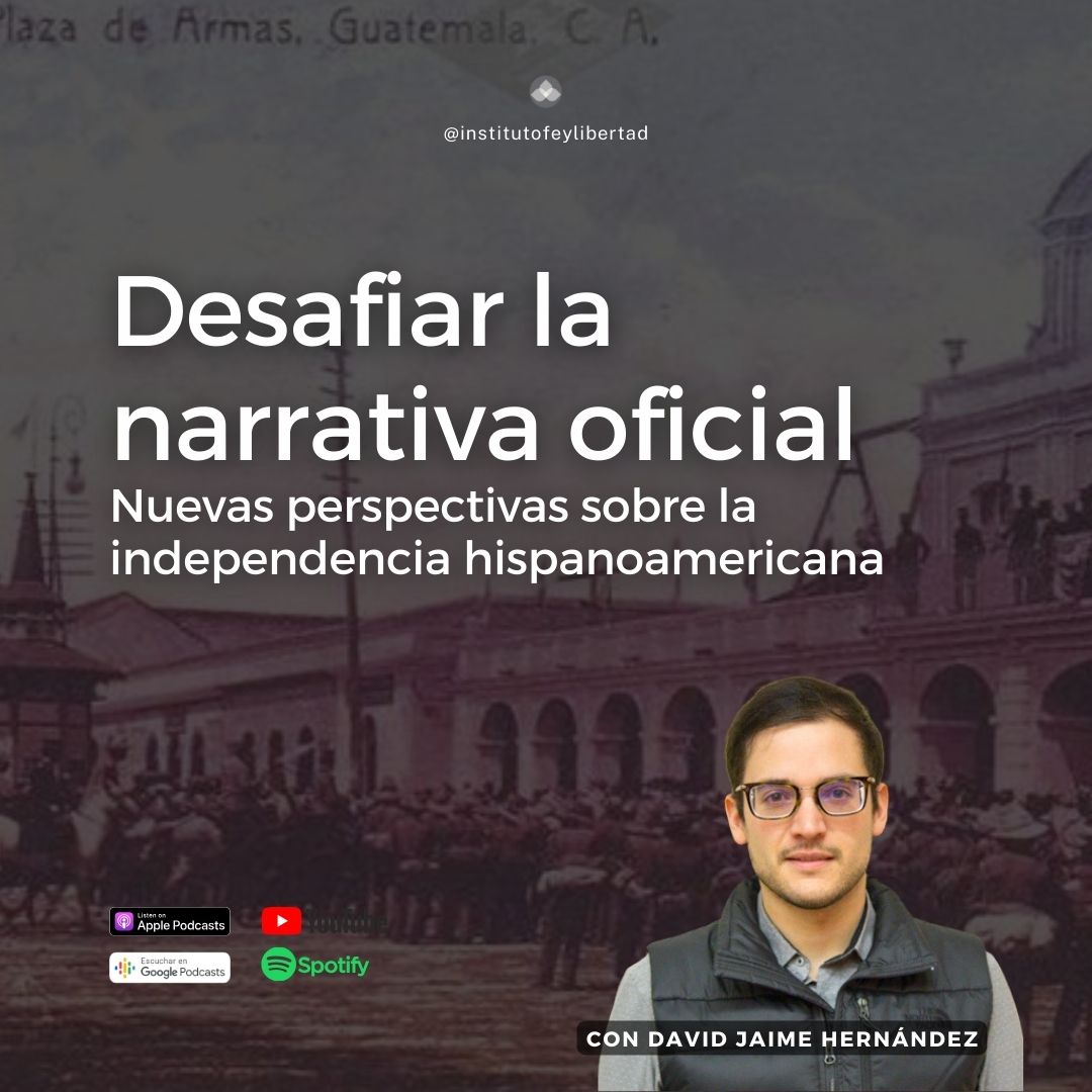 ¿Existe una narrativa oficial sobre la independencia? 🇬🇹

<a href="/Djhernandezg/">David Jaime Hernández Gutiérrez</a> nos explica cómo y por qué surgieron las narrativas oficiales sobre la independencia en Hispanoamérica.

Escucha el episodio aquí 🎧
feylibertad.org/202-independen…