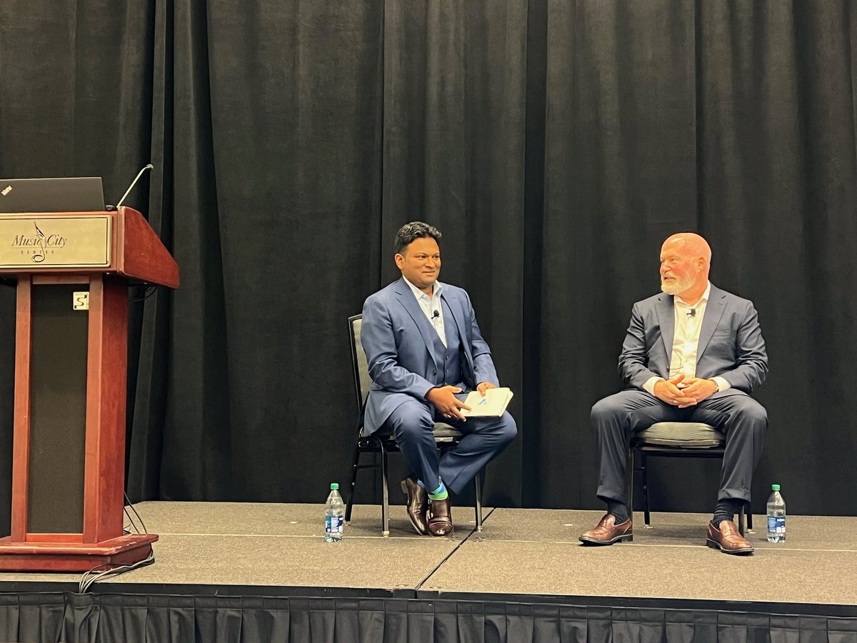 RyanDetrick's tweet image. What happens when the two smartest guys in ANY room get together?

It is amazing! Love watching @sonusvarghese chatting about so many things with @CliffordAsness at #Excell!

#LifeAtCarson #Nashville
@CarsonGroupLLC