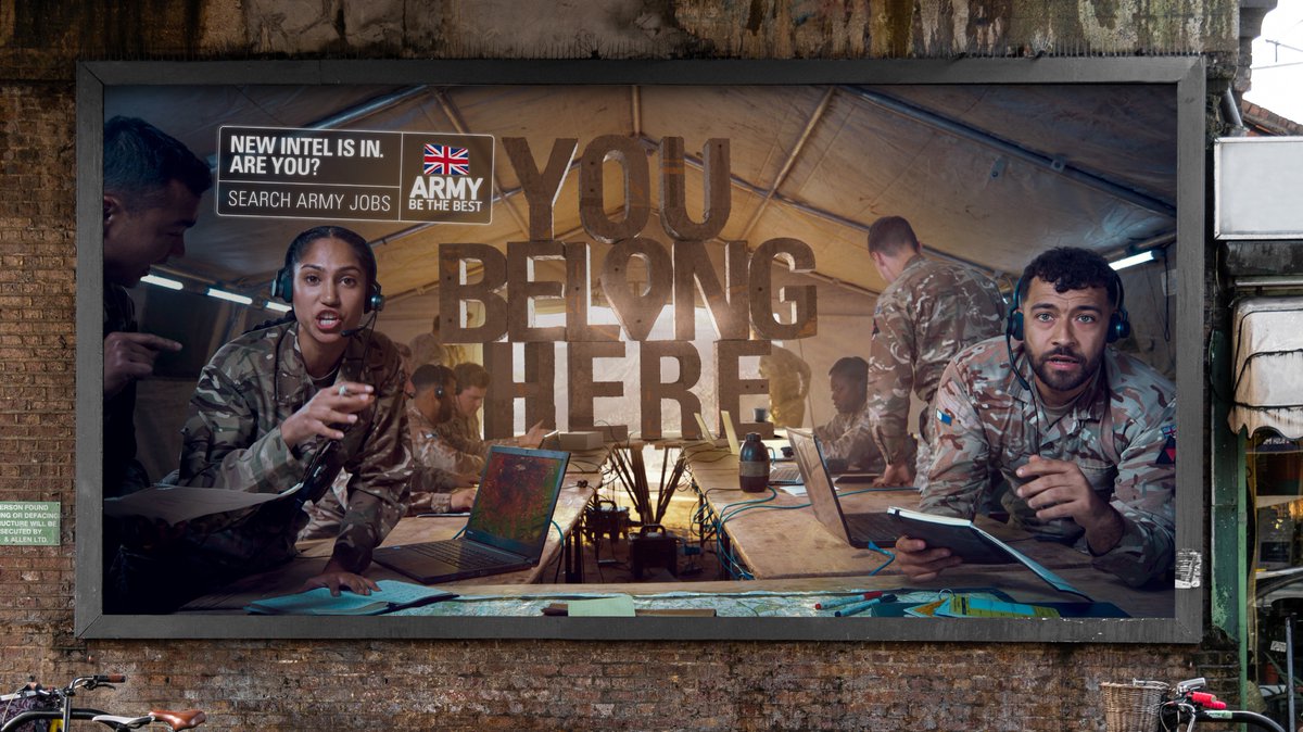 BritishArmy's tweet photo. The British Army is looking for people who share our values of respect, hard work, helpfulness and enjoyment 🇬🇧

If you're looking for a career that's challenging, exciting and rewarding, find out why ‘You Belong Here’ ⬇️
https://t.co/mAPKl4fALQ

#YouBelongHere #ArmyJobs https://t.co/udLN8N3cYi